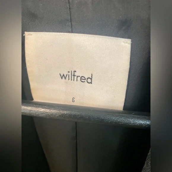 Aritzia Wilfred Margaux Blazer Grey Size 6 - Picture 3 of 8